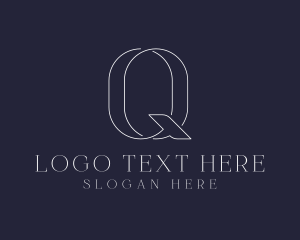 Letter Q - Luxury Jewelry Boutique logo design