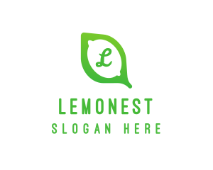 Lemonade - Leaf Lime Fruit logo design