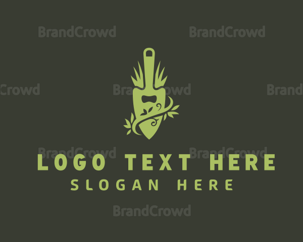 Lawn Garden Trowel Logo