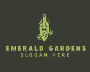 Lawn Garden Trowel logo design