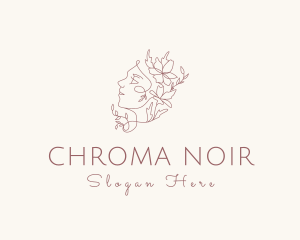 Feminine Nature Cosmetic logo design