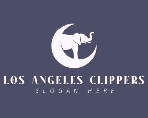 Wild Elephant Moon Logo