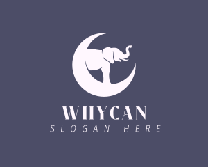 Wild Elephant Moon Logo