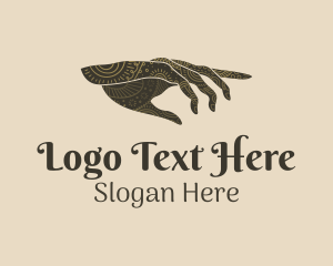 Heavenly - Fortune Telling Hand logo design