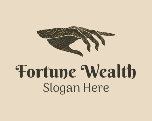 Fortune - Fortune Telling Hand logo design