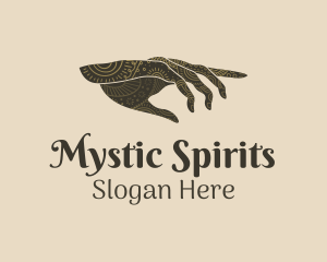 Fortune Telling Hand logo design