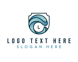 Outdoor - Beach Surfing Wave logo design