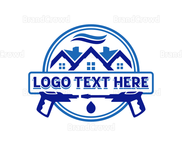 Housekeeping Power Wash Logo