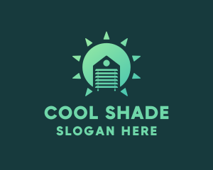 Shade - Sun House Blinds logo design