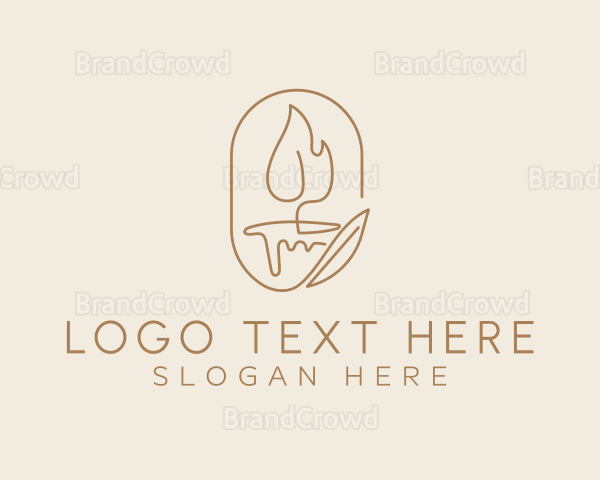 Scented Candle Light Logo