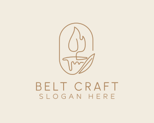 Scented Candle Light  logo design