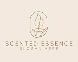 Incense - Scented Candle Light logo design