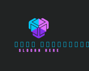 Technology - Cube Software Programmer logo design