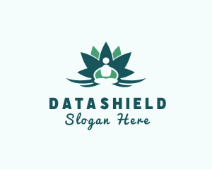 Healthy Lifestyle Yoga Logo