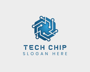 Microchip - Microchip Technology Circuit logo design