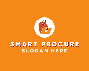 Procurement - Price Tag Wallet logo design