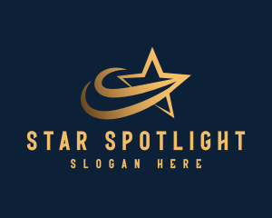 Star Swoosh Entertainment logo design