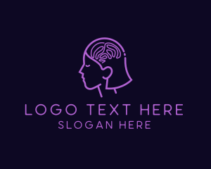 Mental Awareness - Woman Mental Awareness logo design