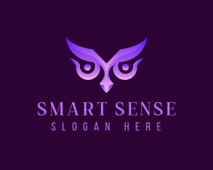 Intelligence - Intelligence Owl Eyes logo design