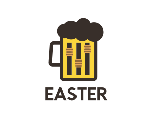 Beer Mug Equalizer Logo