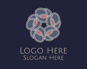 Zen - Radial Flower Decor logo design