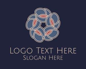 Beauty - Radial Flower Decor logo design