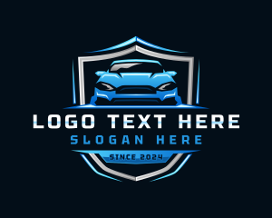 Taillight - Shield Car Detailing logo design