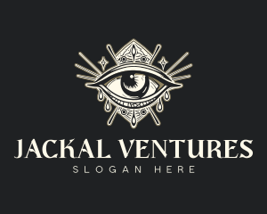 Mystical Oracle Eye logo design