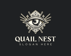 Mystical Oracle Eye logo design