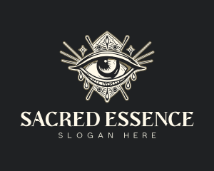 Mystical Oracle Eye logo design