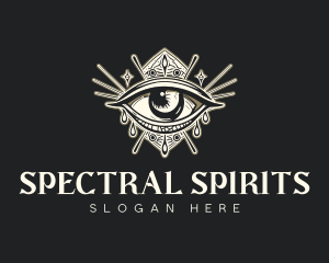 Mystical Oracle Eye logo design