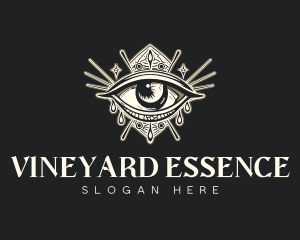 Mystical Oracle Eye logo design