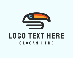 Bird Toucan Beak Logo