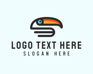 Toucan - Bird Toucan Beak logo design