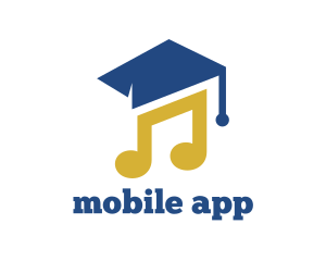 Music School Academy Logo