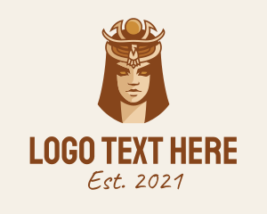 Queen - Egypt Ancient Queen logo design