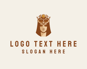 Philosophy - Egypt Ancient Queen logo design