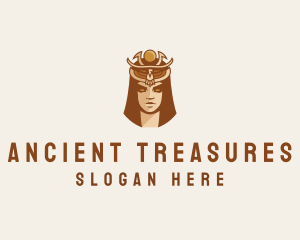 Egypt Ancient Queen logo design