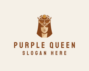 Egypt Ancient Queen logo design