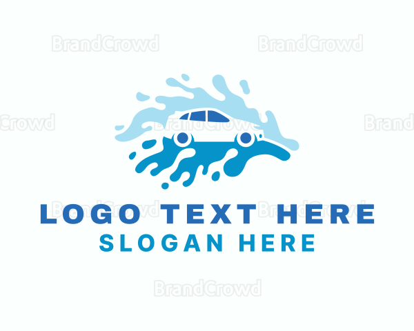 Vehicle Cleaning Water Logo