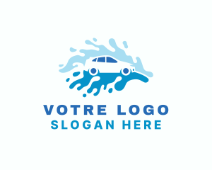 Vehicle Cleaning Water  Logo