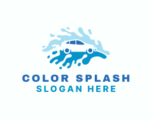 Vehicle Cleaning Water  logo design