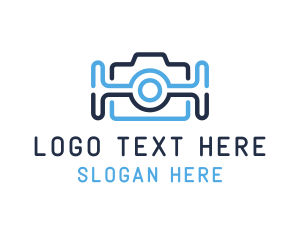 Digicam - Camera Tech Photography logo design