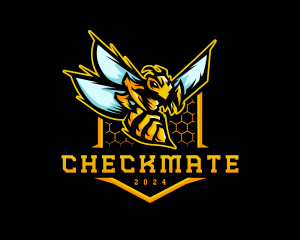 Team Wasp Tournament logo design