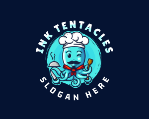 Octopus Chef Culinary logo design