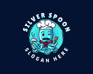 Octopus Chef Culinary logo design