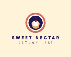 Cherry Cupcake Bakery logo design