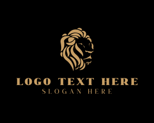 Feline - Luxury Lion Enterprise logo design