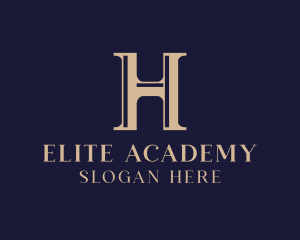 Elegant Pillar Business Letter H Logo