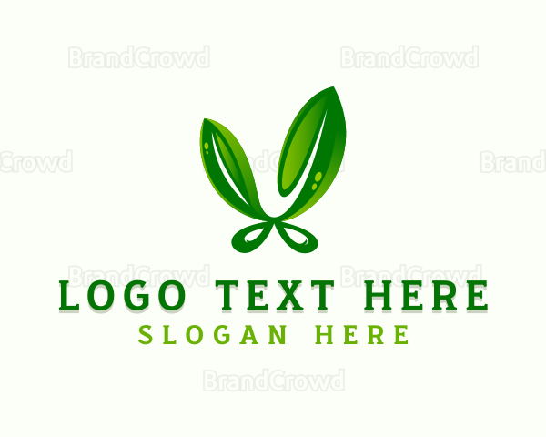 Gardening Leaf Shears Logo